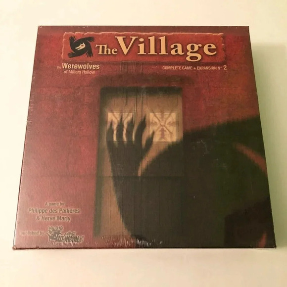 The Werewolves Of Millers Hollow The  Village Game plus Expansion No 2 Sealed - Picture 1 of 14